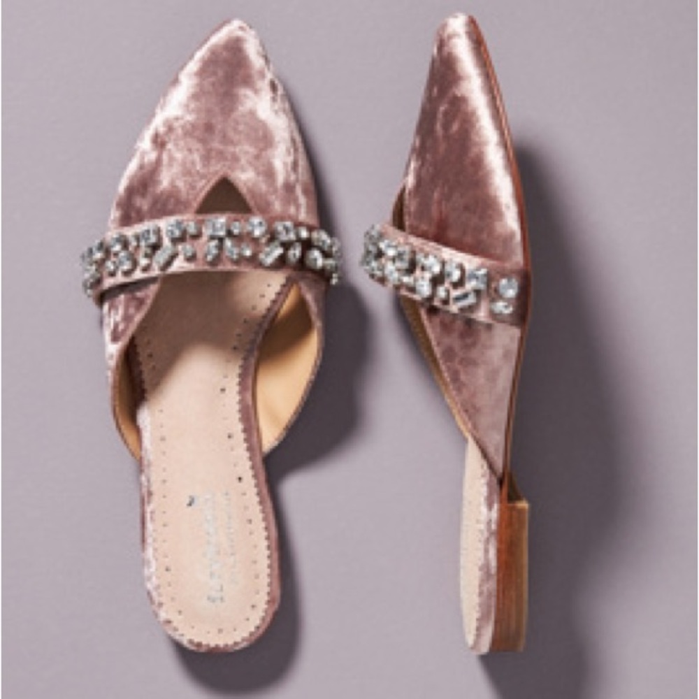 FARYLROBIN
TARRAY
EMBELLISHED
VELVET FLATS